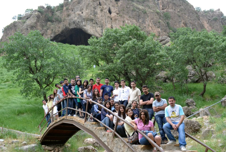 Students and teacher at Umed Institute
